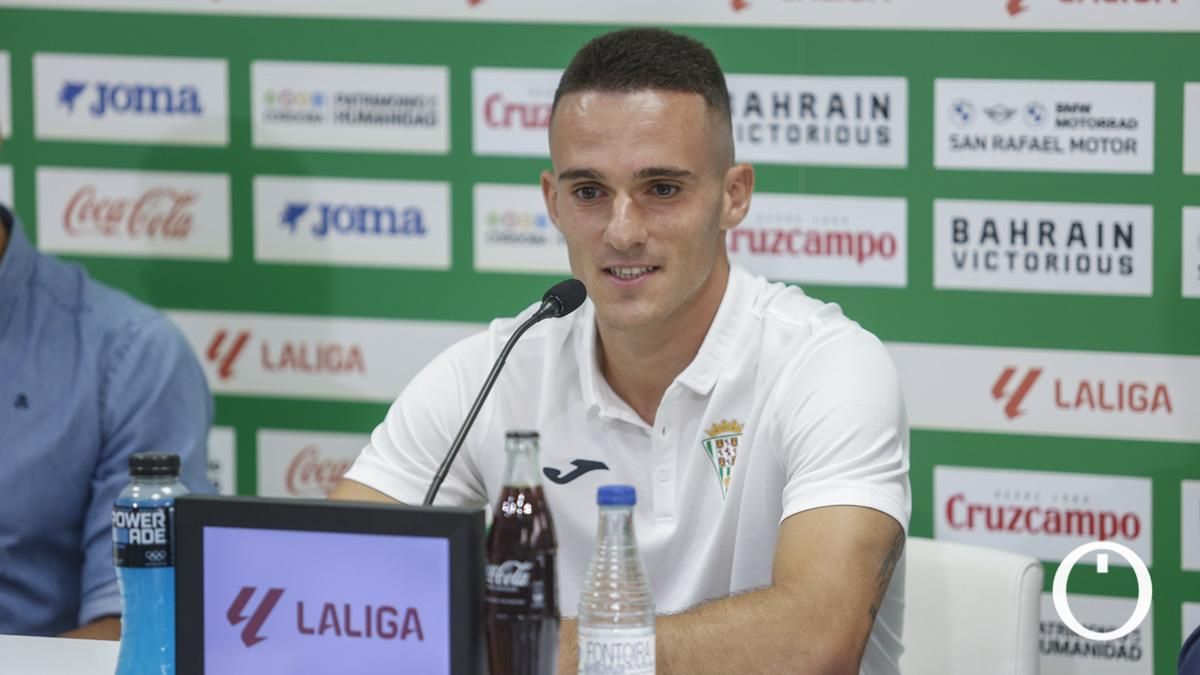 Presentación de Diego Bri como jugador del Córdoba CF