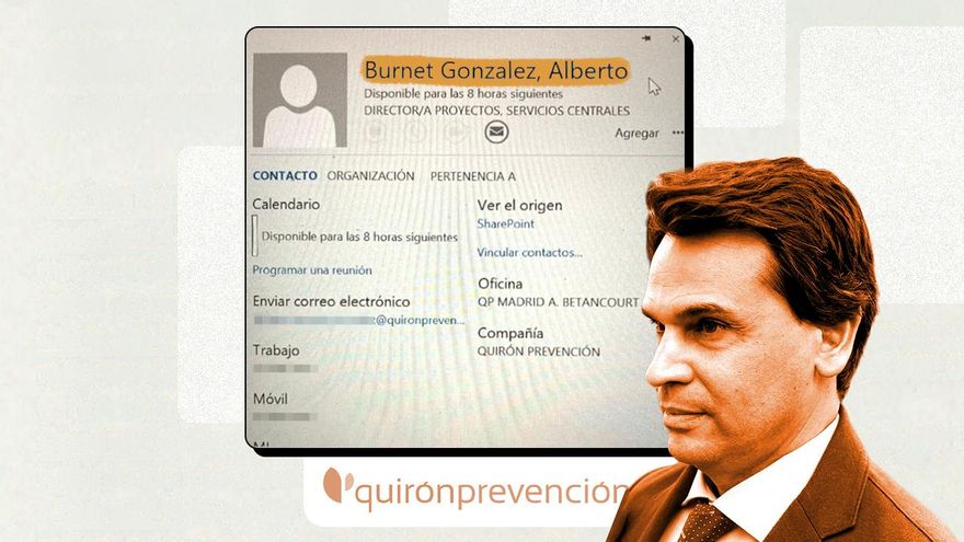 La pareja de Ayuso opera dentro del Grupo Quirón con una identidad falsa: Alberto Burnet González