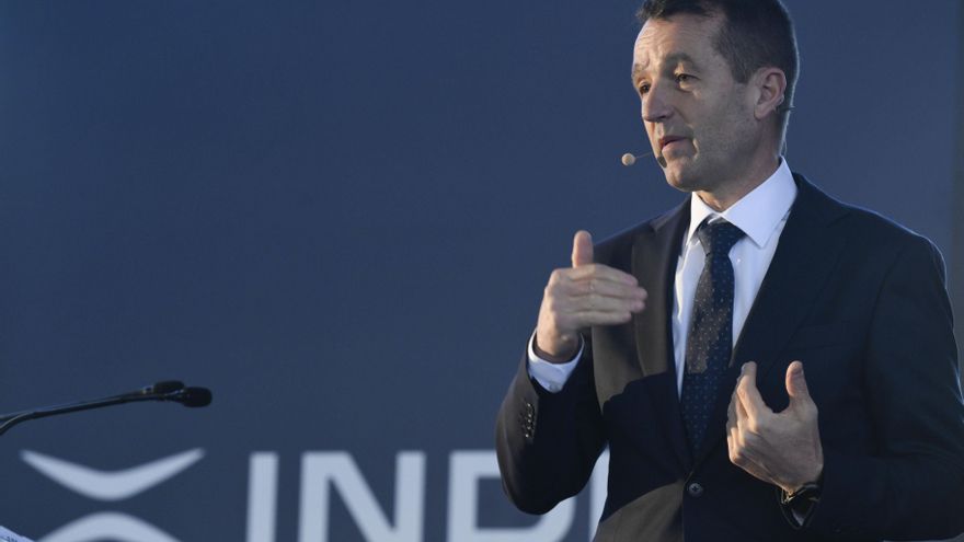 Imagen del presidente ejecutivo de Indra Group, Ángel Escribano Ruiz .EFE/ Eloy Alonso