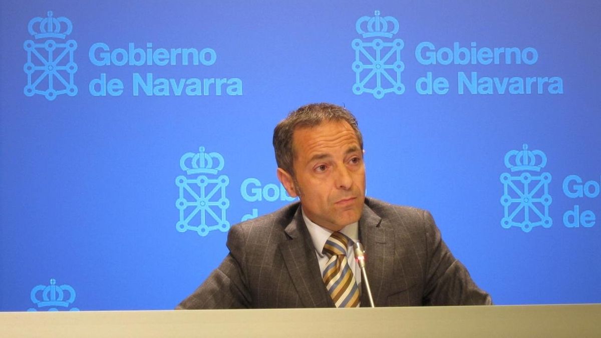 El portavoz del Gobierno de Navarra, Juan Luis Sánchez de Muniáin.