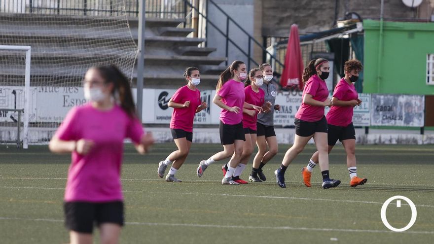 Entrenamiento del equipo Paquillo Moreno de Montilla