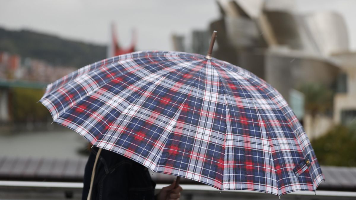 Euskadi activa el aviso amarillo por lluvias intensas durante la tarde del sábado y primeras horas del domingo