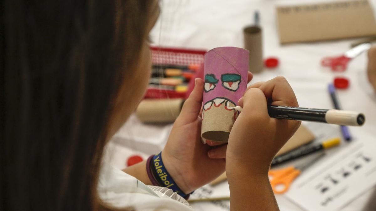 Taller infantil de las III Jornadas de Economía Circular. El gran reto del desperdicio cero.