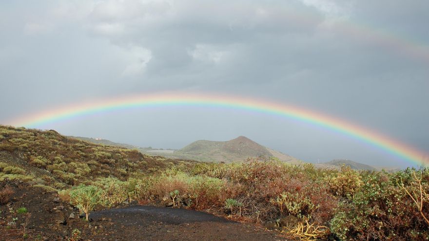 Probables lluvias débiles este lunes en el norte y este de La Palma