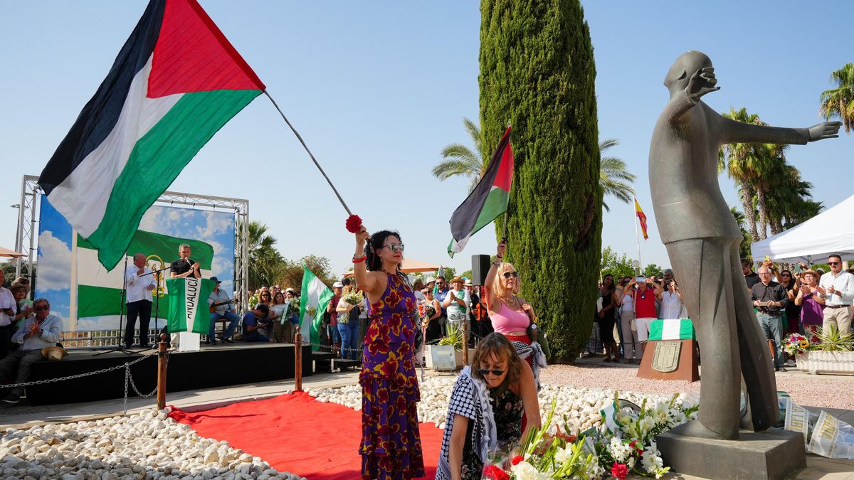 Acto de homenaje a Blas Infante por el 89 aniversario de su fusilamiento.