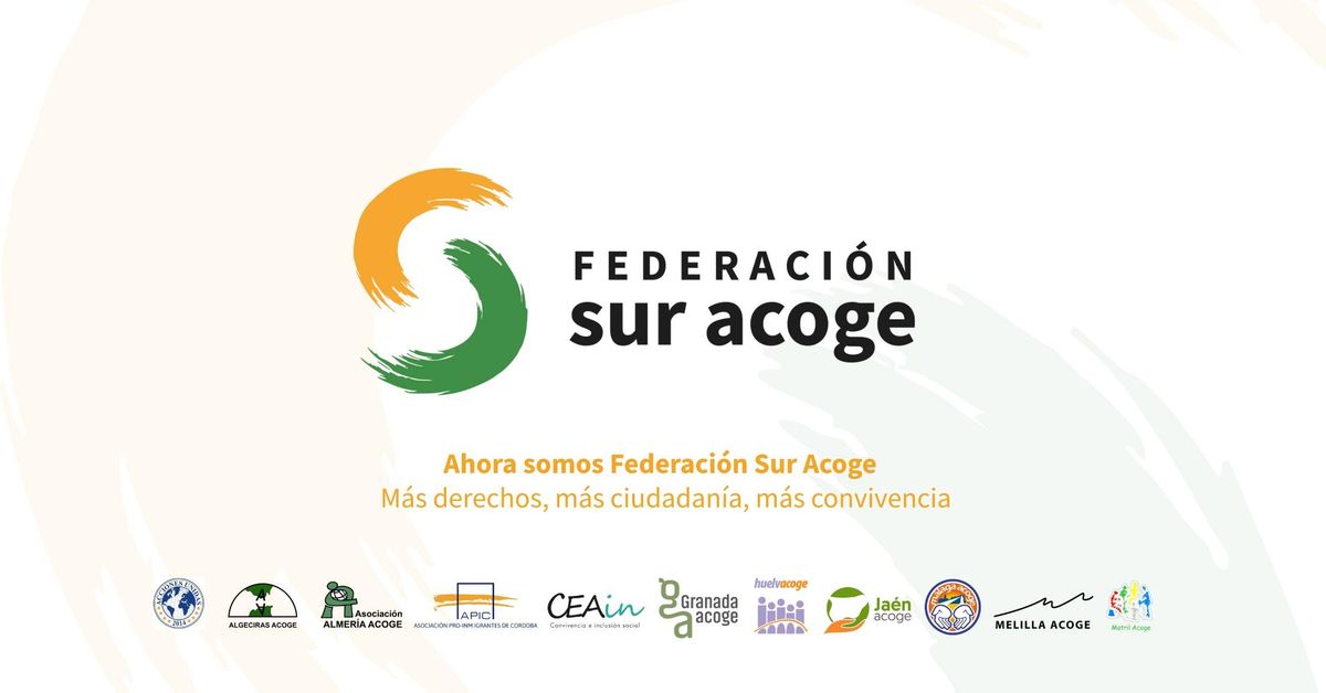 De Andalucía Acoge a Federación Sur Acoge: una nueva etapa para una organización en movimiento
