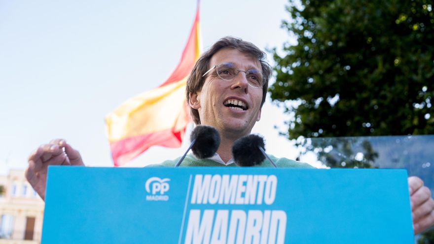 El candidato del PP a la Alcaldía, José Luis Martínez-Almeida.