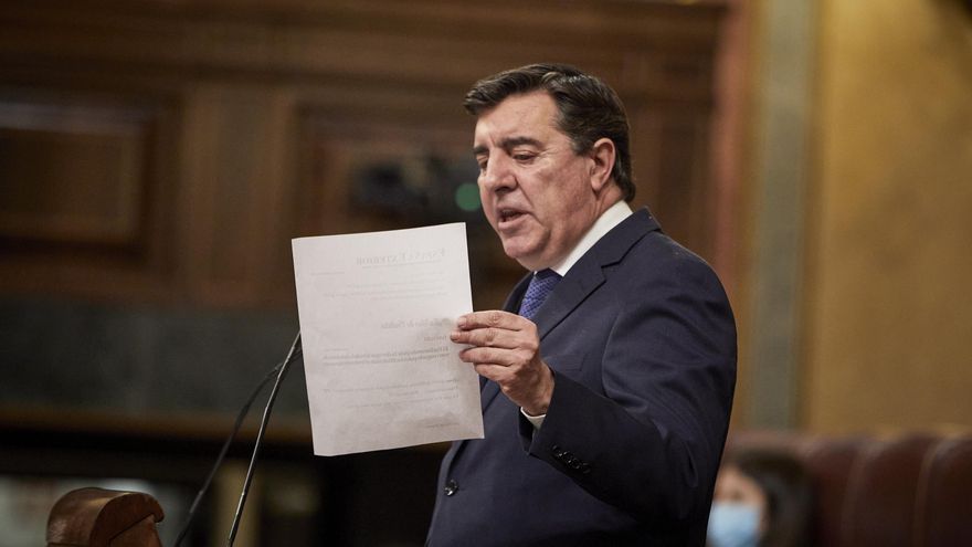 Archivo - El diputado del PP José Antonio Bermúdez de Castro