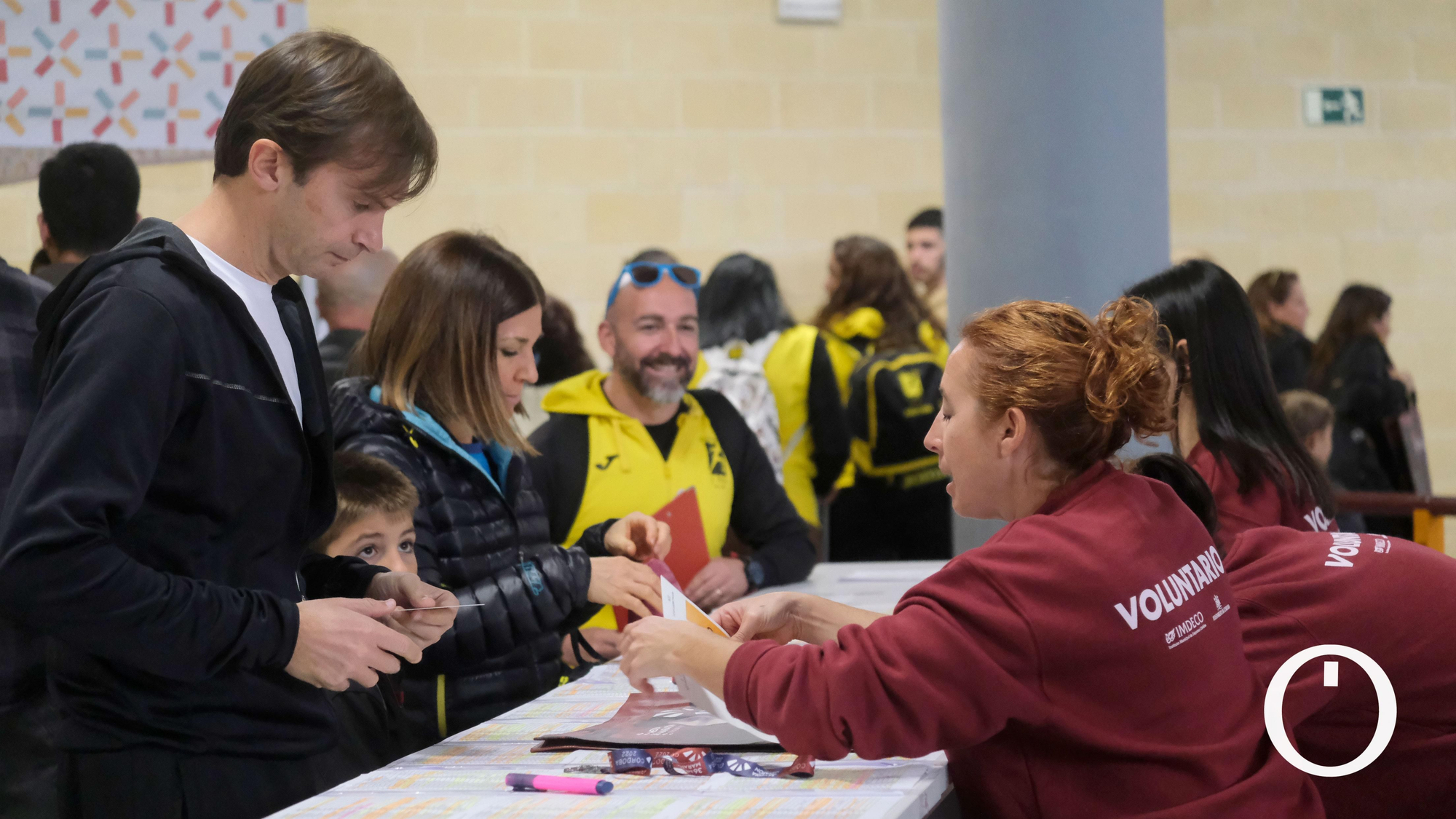 Recogida de dorsales para la Media Maratón de Córdoba