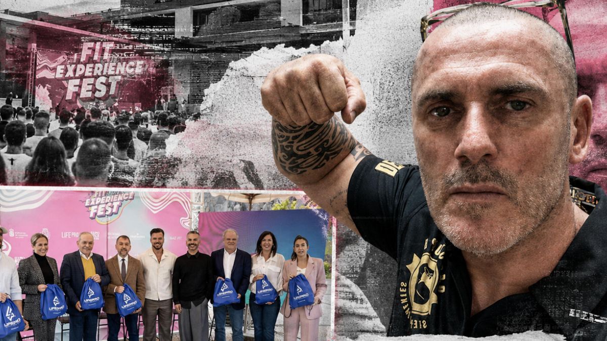 El líder de ‘Desokupa’ asistirá al Fit Experience Fest en Tenerife