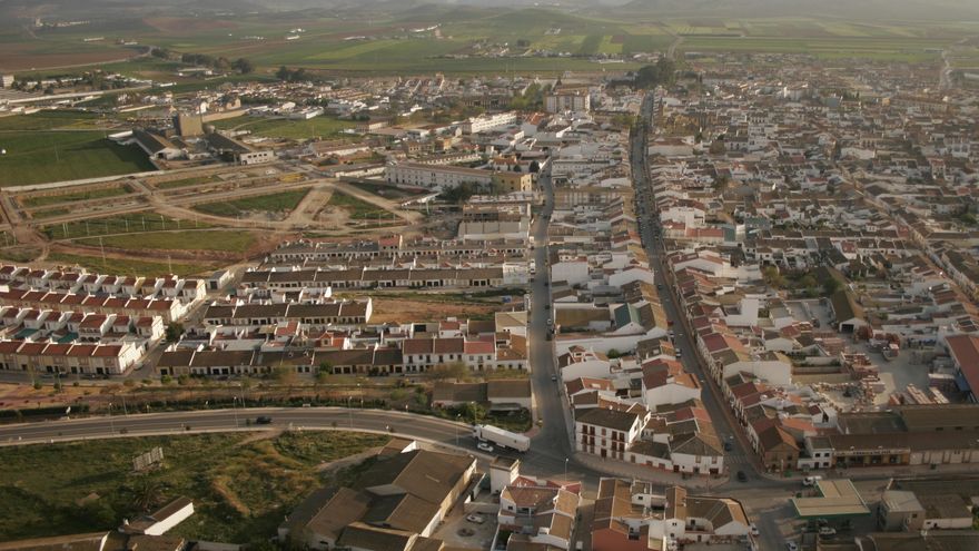 Vista aérea de Campillos