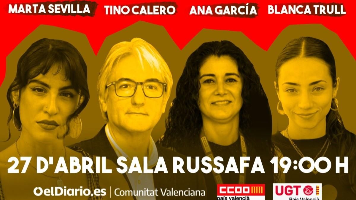 València acoge el próximo 27 de abril el encuentro '1 de Mayo, presente y futuro del trabajo ante la ola reaccionaria',