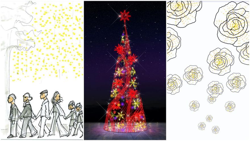 El mapa de las luces de diseño para la Navidad en Madrid: novedades de Pedro del Hierro, Ulises Mérida y Juana Martín