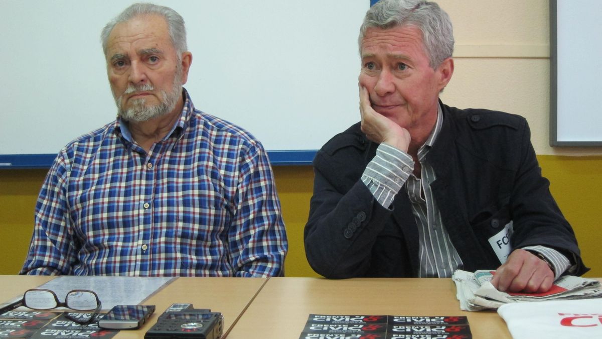 Julio Anguita y Jorge Verstrynge, promotores del FCSM
