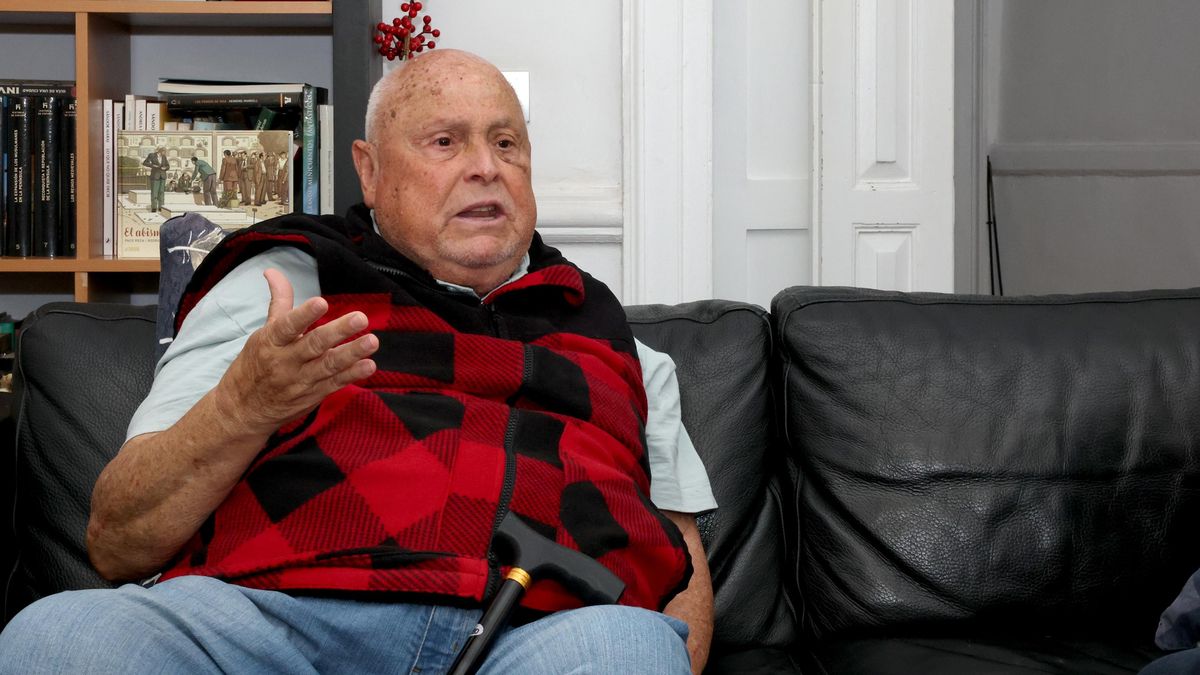 Manuel Vizcaíno Reyes durante la entrevista.