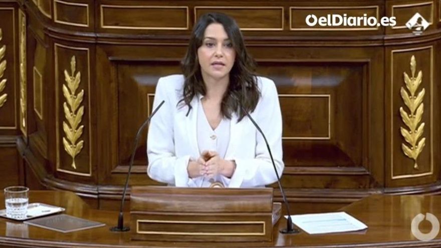Inés Arrimadas en el Congreso