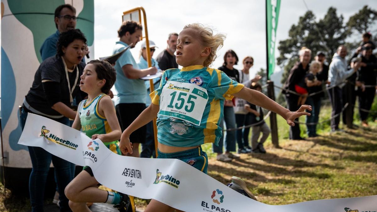 Reventón Kids HiperDino impulsa a las nuevas promesas del trail