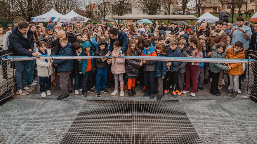 Acto de reapertura del Puente de los Ingleses