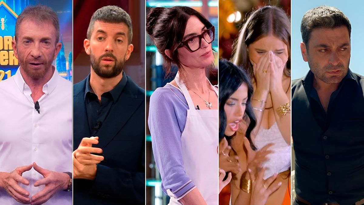 'El Hormiguero' (17.9%) vuelve líder sobre 'La Revuelta' y los estrenos de 'MasterChef' (12.5%) y las 'Tentaciones' (10.8%) caen ante las turcas