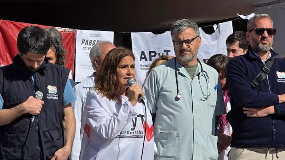 Trabajadores del Hospital Garrahan intensificaron su plan de lucha después del veto presidencial a la Ley sancionada en el Congreso de Emergencia en Pediatría.