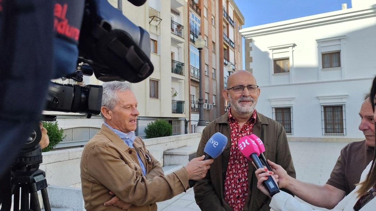 El diputado de Unidas por Extremadura, José Antonio González