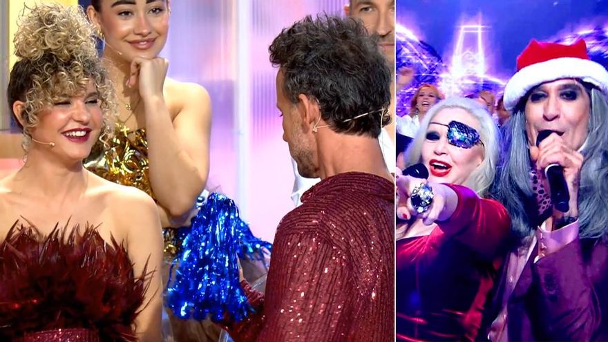 El especial de Navidad de 'TardeAR' ofreció un duelo musical que acabó con declaración de Escassi a Sheila Casas