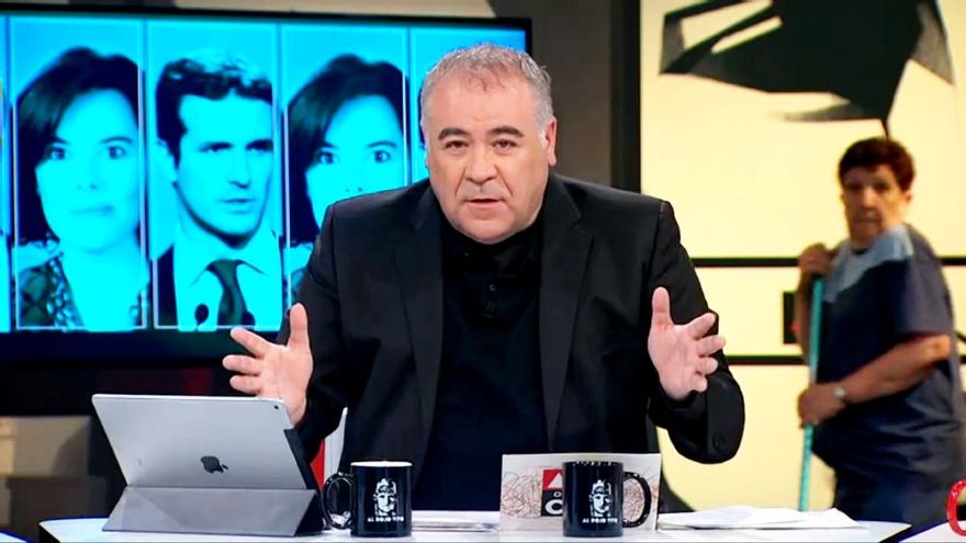 laSexta homenajea por su jubilación a Amelia, la famosa limpiadora que "eclipsó" a Ferreras en 'Al rojo vivo'