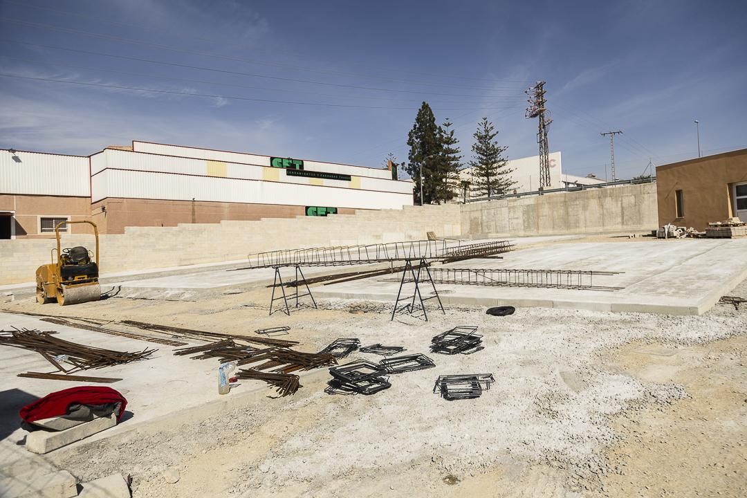 Interior del cementerio musulmán de Molina de Segura, paralizado por PP y Vox