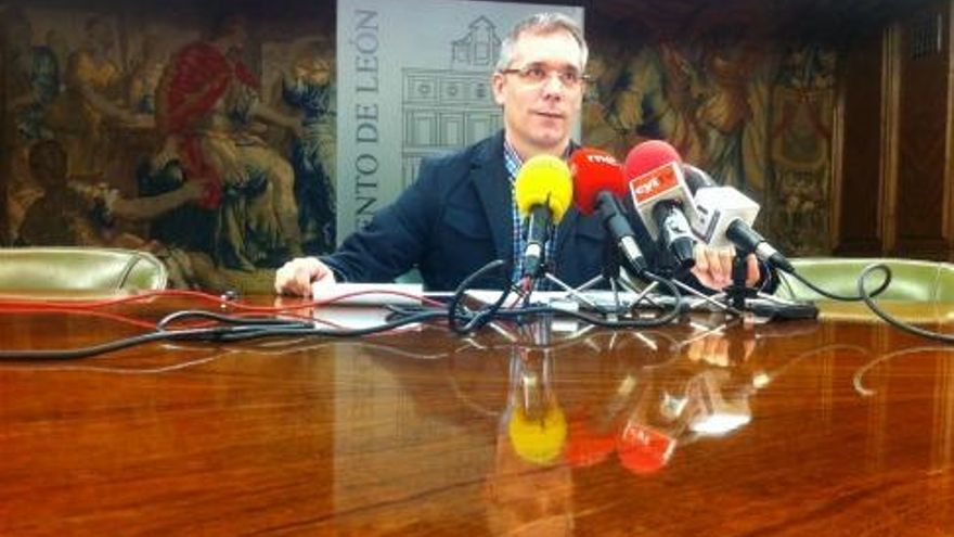 José María López de Benito es el portavoz del Equipo de Gobierno del Ayuntamiento de León
