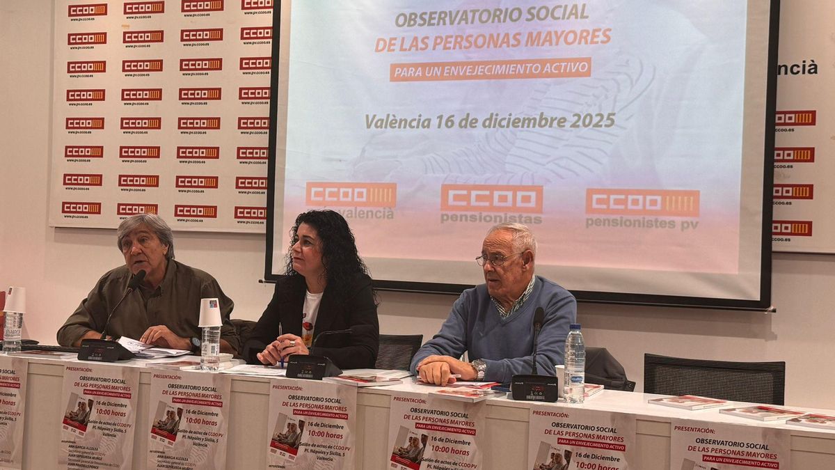 Casi el 40% de las personas mayores en la Comunitat Valenciana vive en situación de pobreza