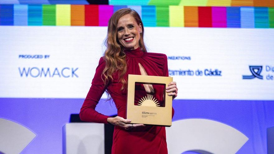 María Castro recibió el Premio de Honor 2025 del South International Series Festival