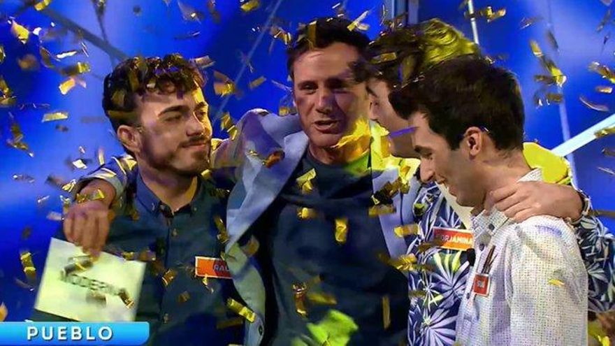 La palabra "moderna" con la que los Mozos de Arousa ganaron el primer millón de euros de 'Reacción en cadena'