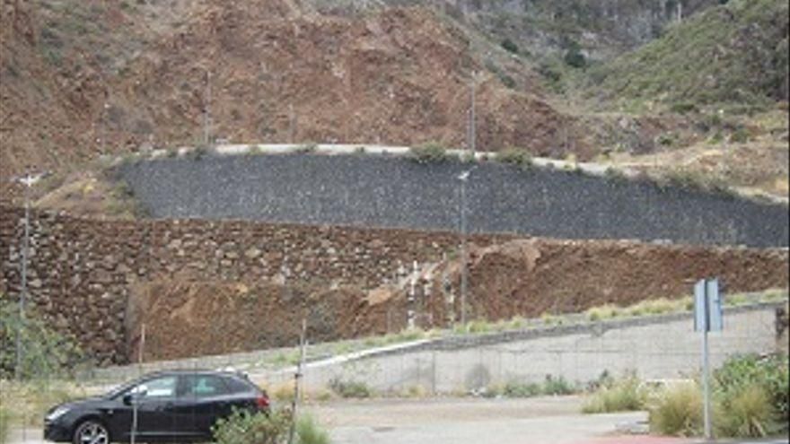 Imagen de archivo de la zona donde, en la entrada sur de Santa Cruz de La Palma, se proyecta construir la estación de guaguas de la capital.