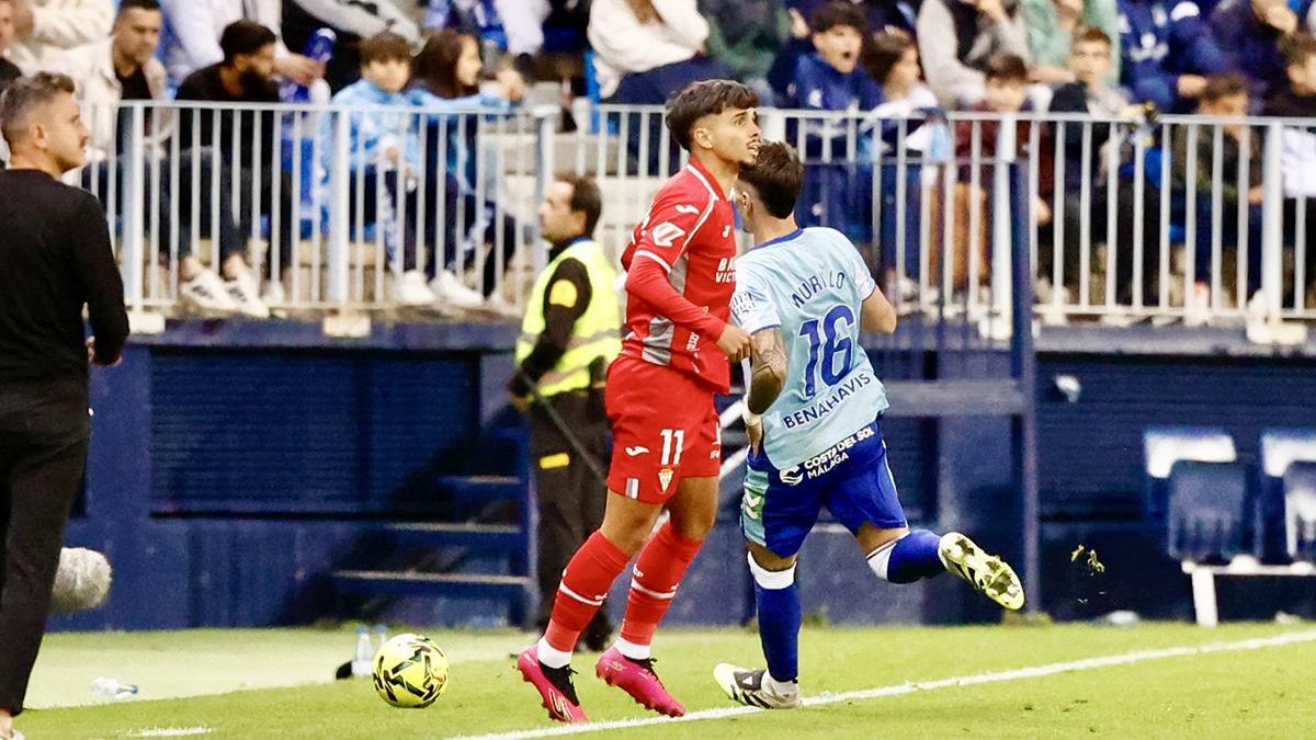 Las imágenes del Málaga CF - Córdoba CF