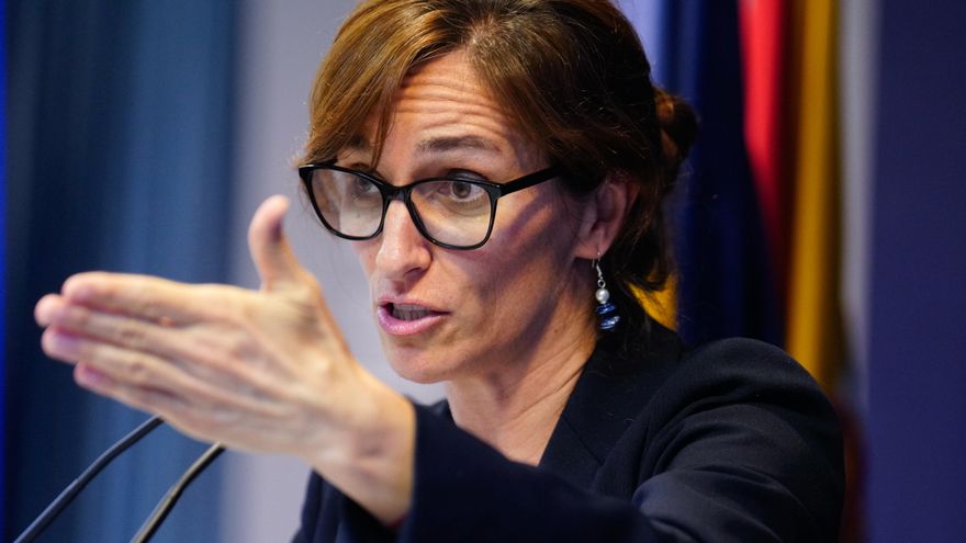 La ministra de Sanidad, Mónica García en una imagen de archivo. EFE/ Borja Sanchez-trillo