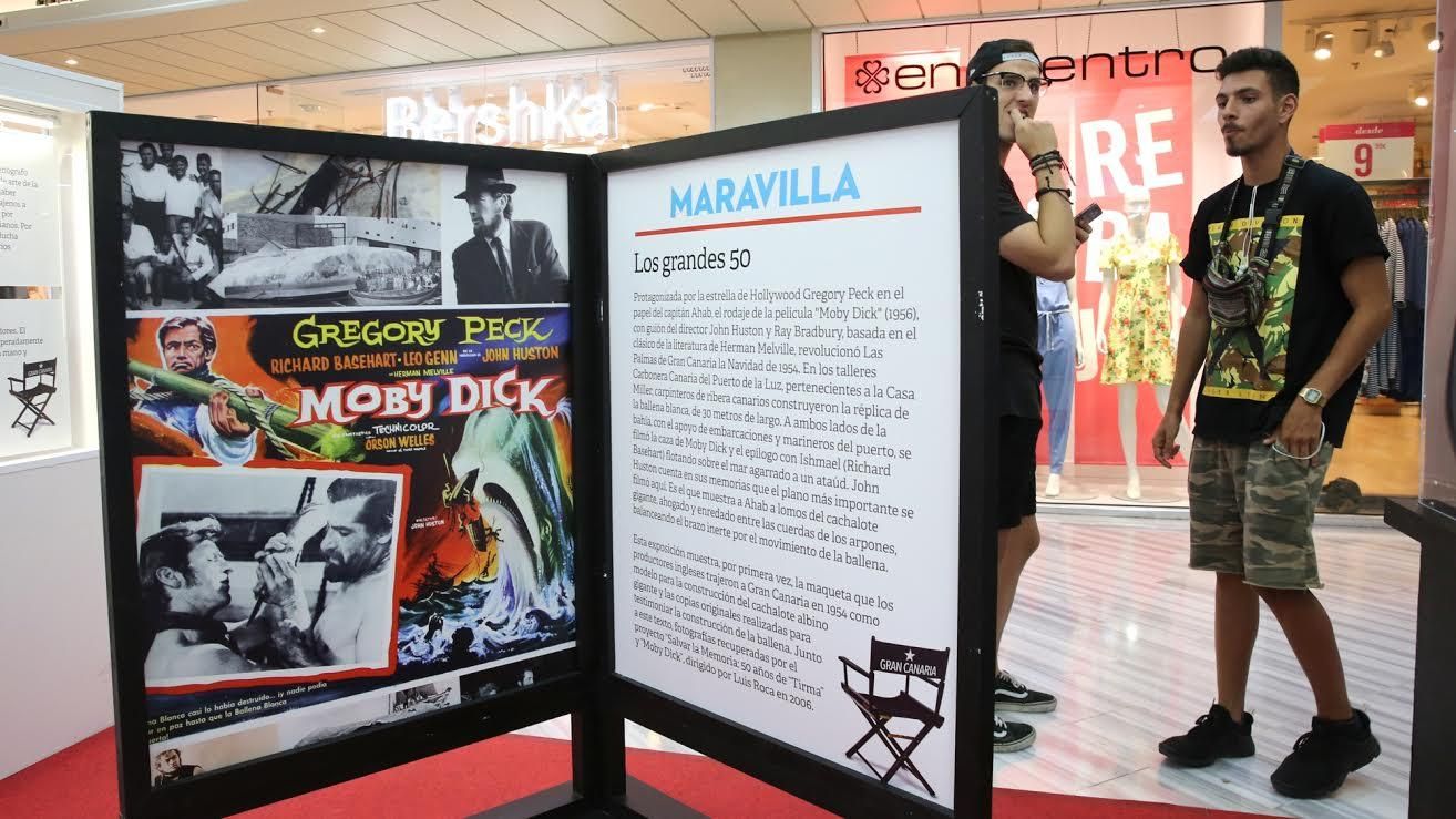 Exposición 'El cine en Gran Canaria'. (ALEJANDRO RAMOS)