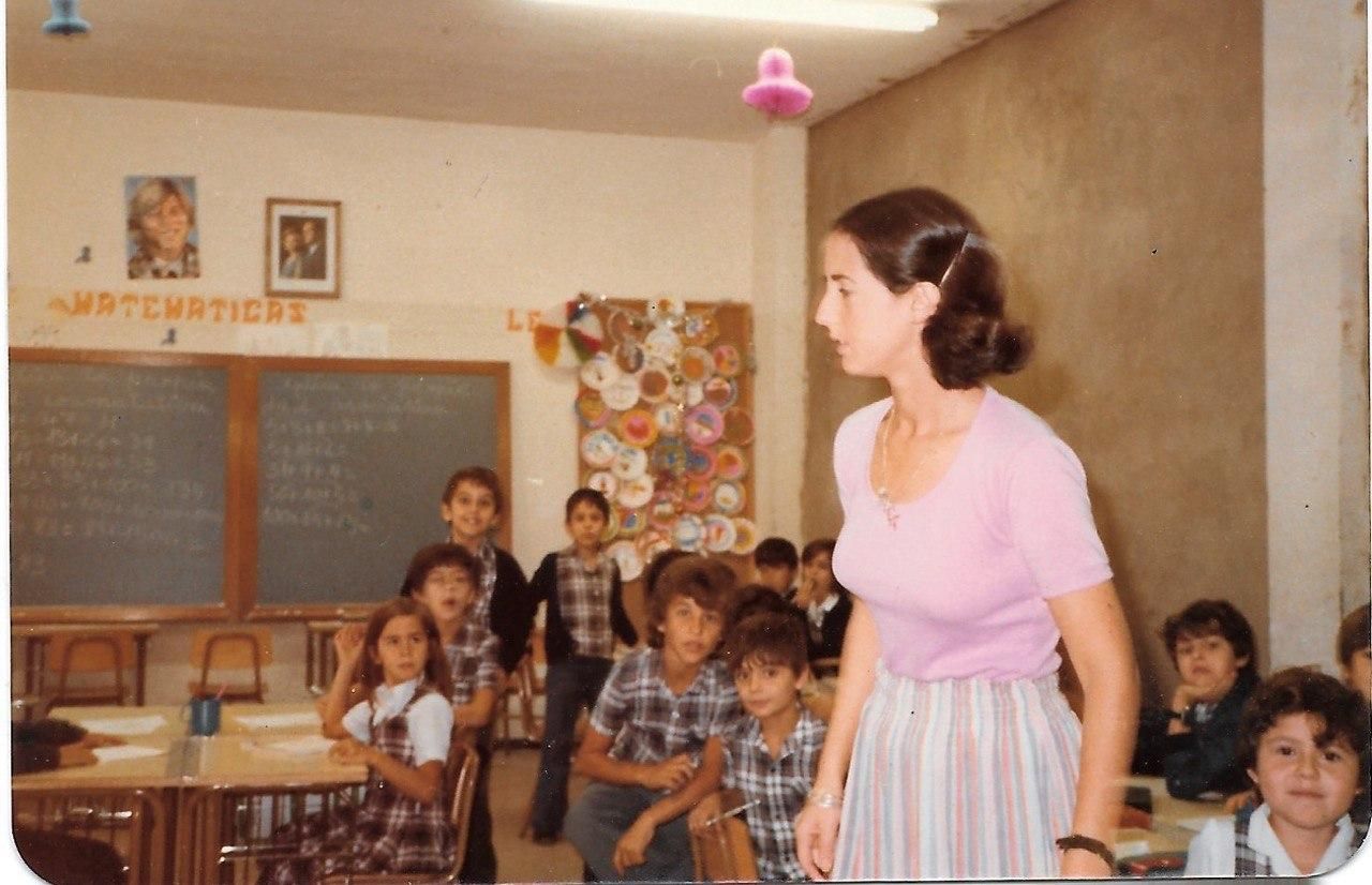 Esther Elejabeitia, profesora del colegio Castilla.