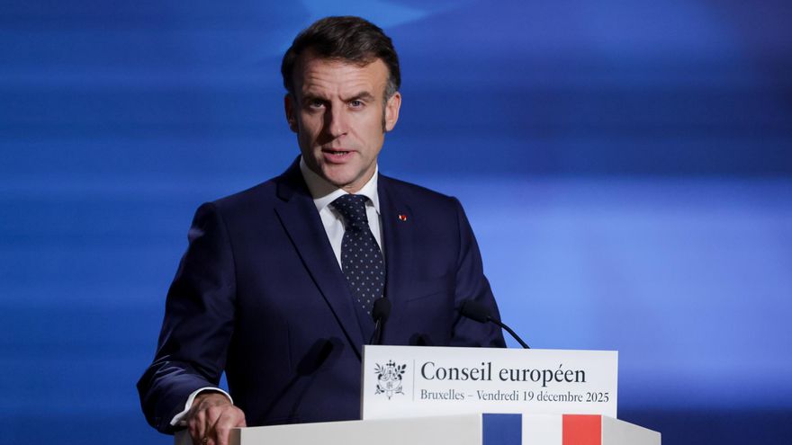 Fotografía de archivo del presidente de Francia, Emmanuel Macron. EFE/EPA/OLIVIER MATTHYS