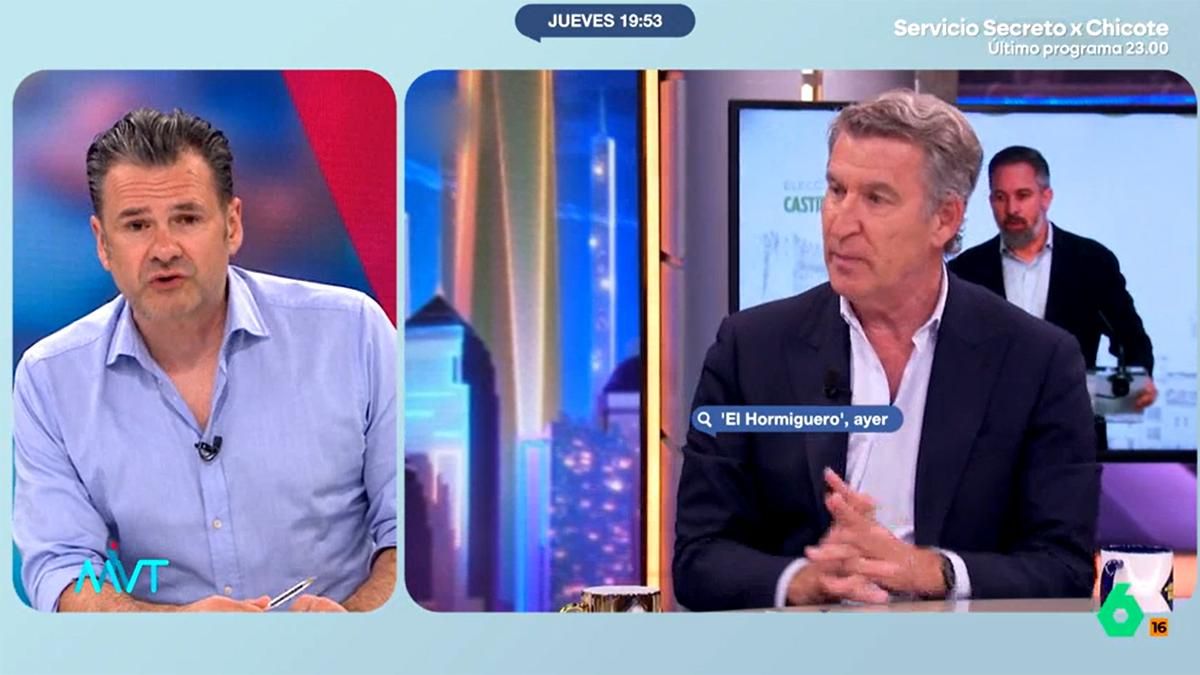 laSexta señala las "imprecisiones" de Feijóo en 'El Hormiguero' sobre los migrantes que cobran el IMV: "Ha multiplicado por 3 la cifra oficial"