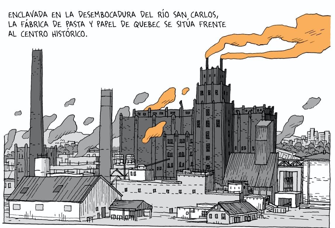 Viñeta de 'Crónicas de juventud', de Guy Delisle