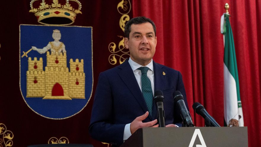 El presidente de la Junta, Juanma Moreno. EFE/Julián Pérez/Archivo