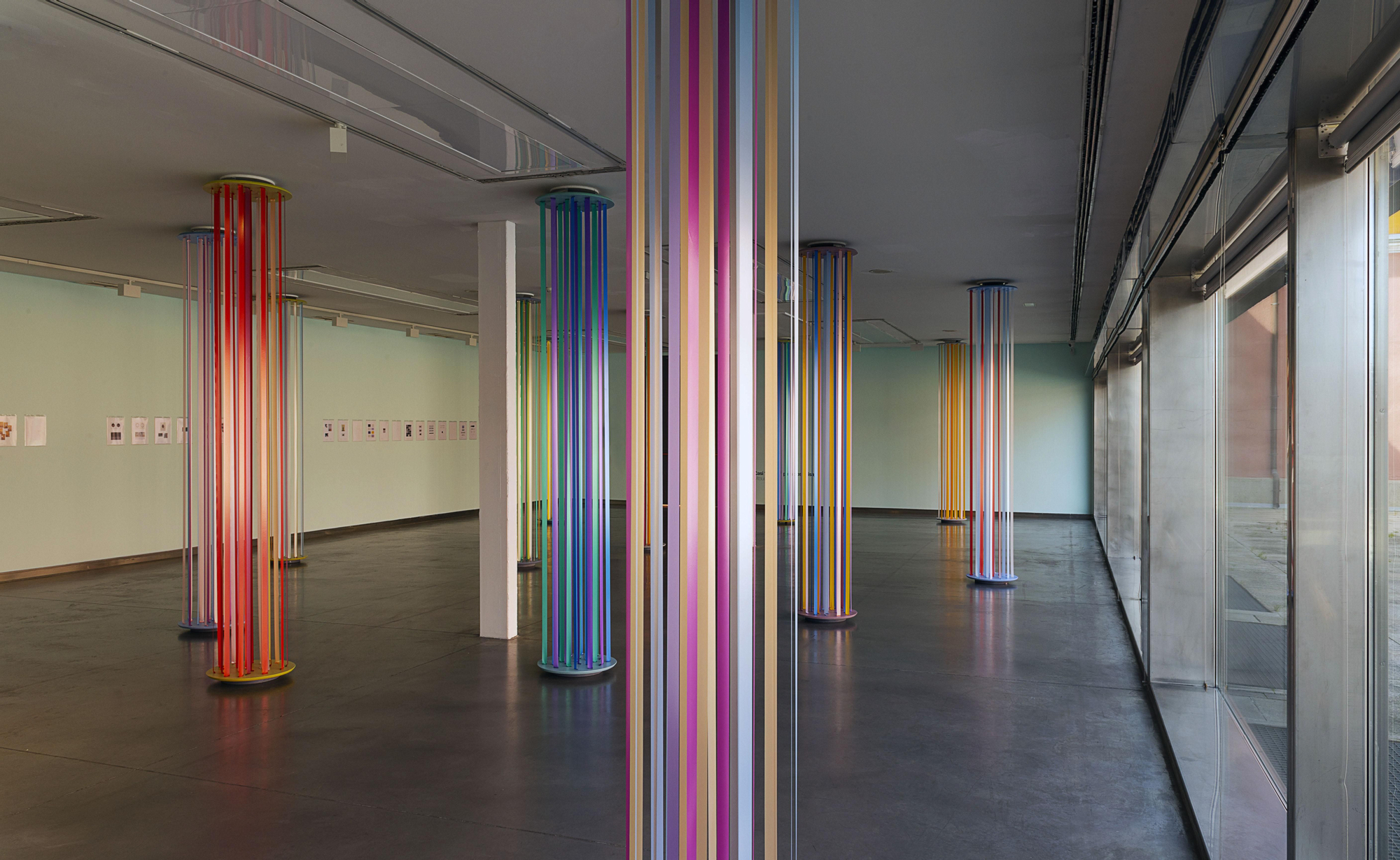 Intervención de Mitsuo Miura en la muestra 'Casi 1.000 m2 para dos paisajes'