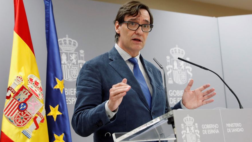 El ministro de Sanidad, Salvador Illa. EFE/ Chema Moya/Archivo