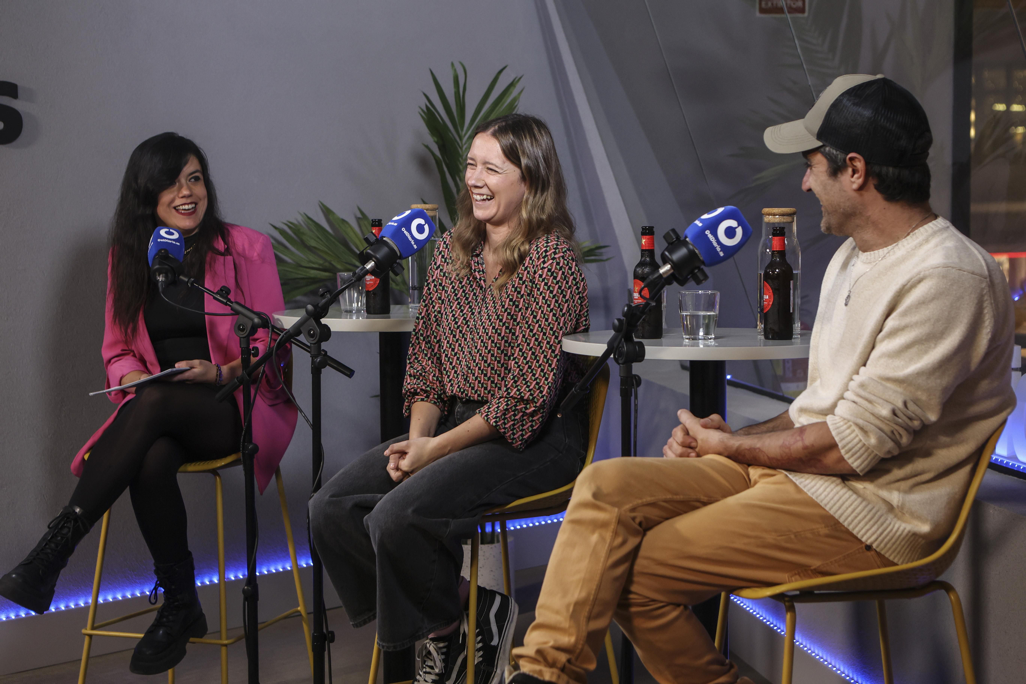 La banda Morgan en la redacción de elDiario.es