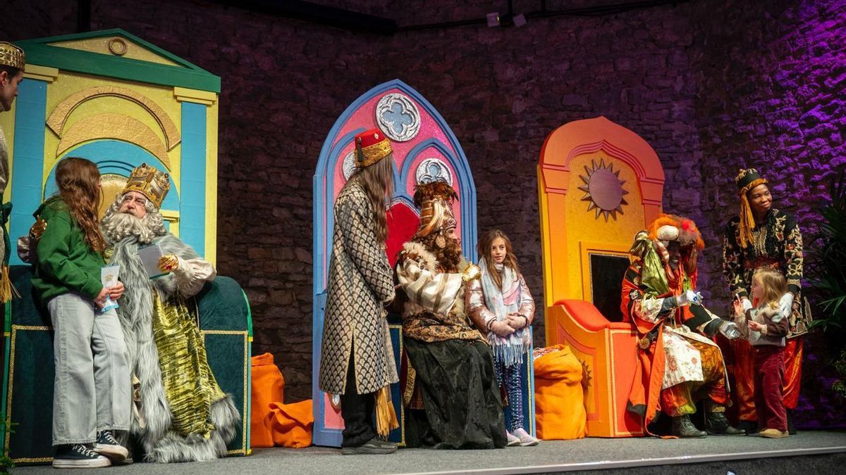 El paso de los Reyes Magos por Euskadi, en imágenes