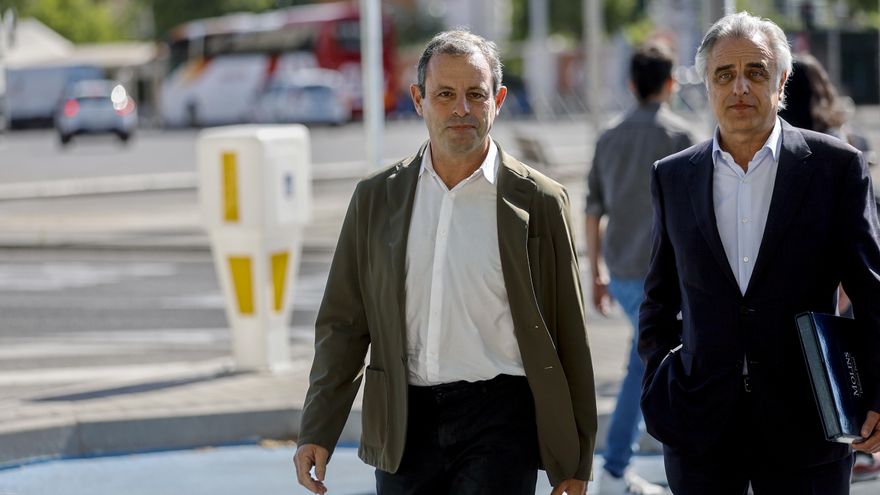 Sandro Rosell pide al juez llegar "hasta el fondo" de la Operación Catalunya para "limpiar" España