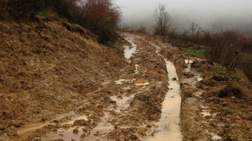 Situación de los caminos tras la concentración en Quintana de Fuseros- Noceda. / InfoBierzo