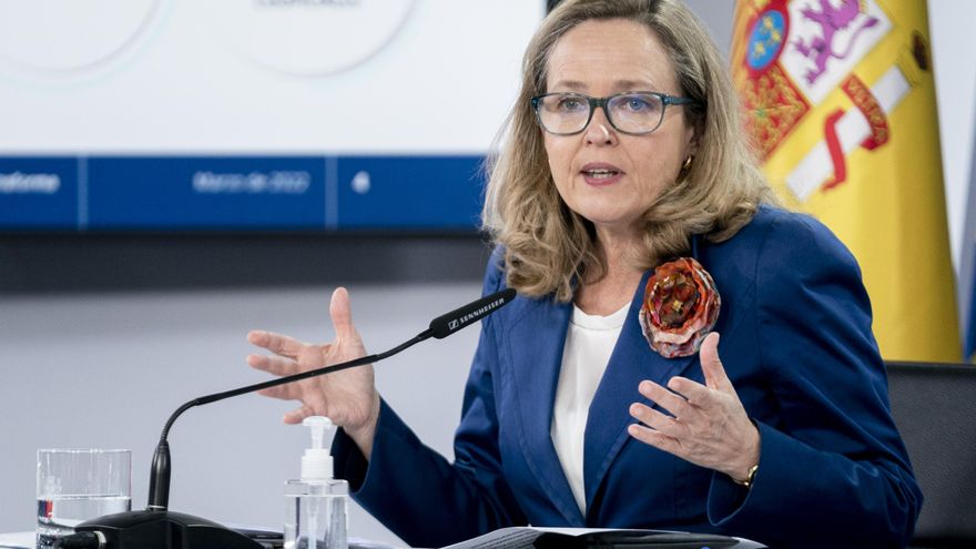La vicepresidenta primera y ministra de Asuntos Económicos y Transformación Digital, Nadia Calviño.
