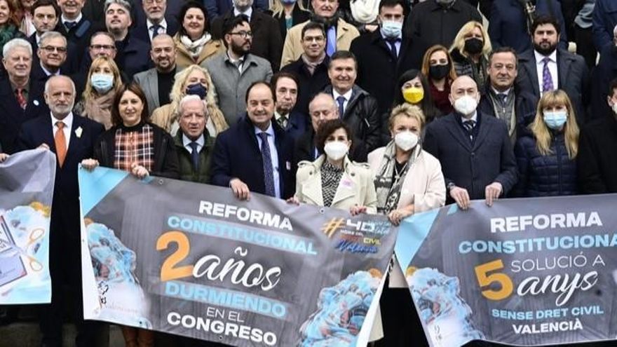 Juristes Valencians pide en el Congreso recuperar el derecho civil valenciano