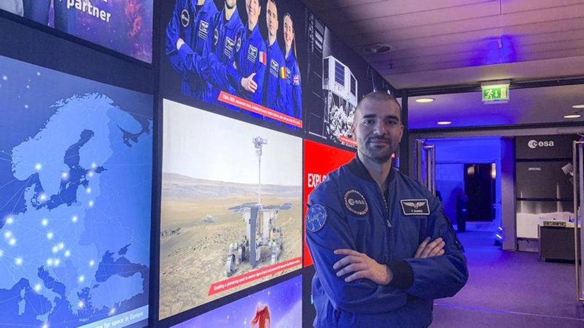 El astronauta Pablo Álvarez: “Ya estoy preparado para que se me asigne una misión, pero la formación nunca para”